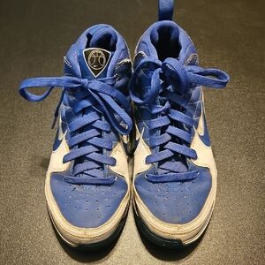 Nike Blue and White Athletic Shoes